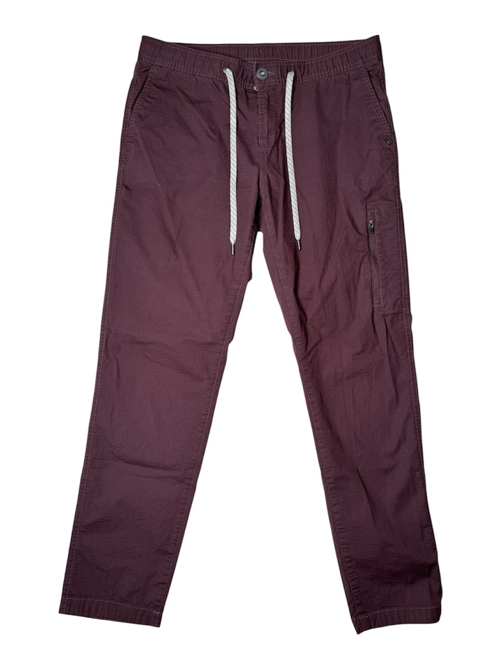Vuori Ripstop Pants VW401 Burgundy Women's Size Medium